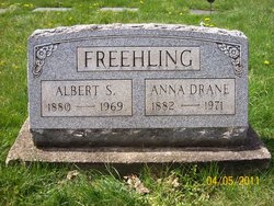 Albert Freehling tombstone
