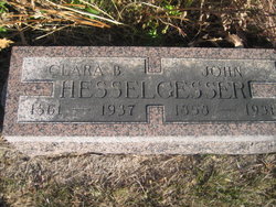 John Hesselgesser tombstone