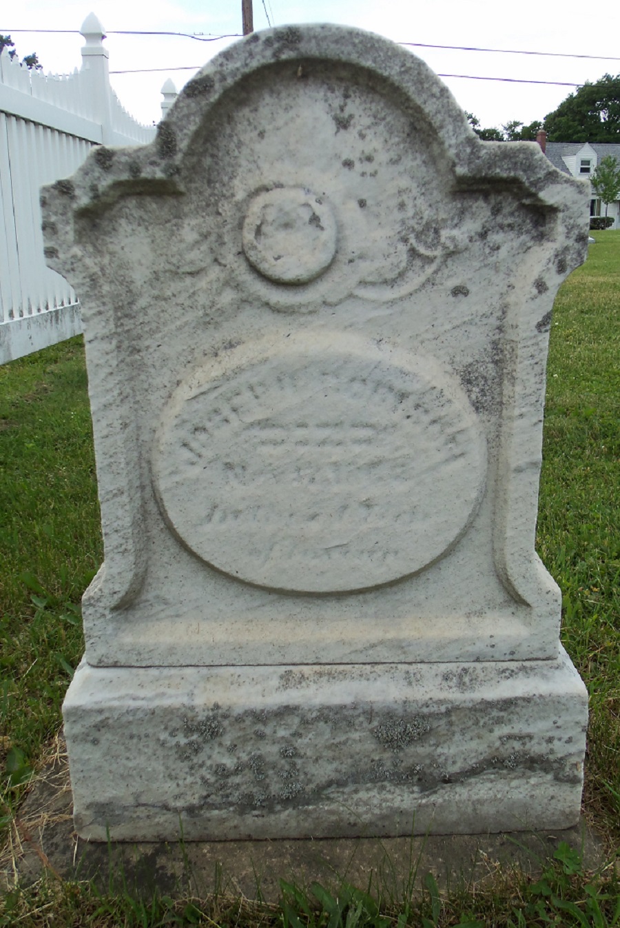 Joseph Robinson's tombstone
