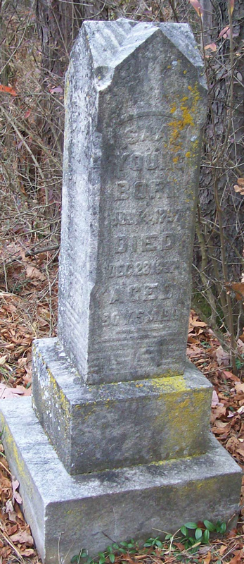Isaac Young tombstone